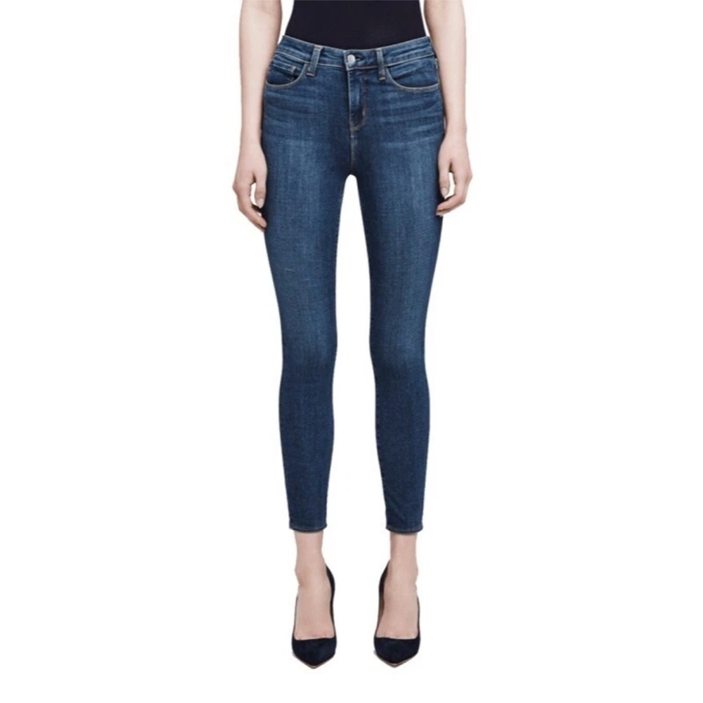 L'AGENCE Margot High Rise Skinny Jean Dark Vintage Denim Casual Women’s Size 29